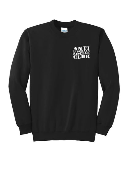 ANTI LIBERALS SOCIAL CLUB Crewneck Sweatshirt