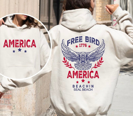 FREE BIRD HOODIE BEACHIN SEAL BEACH