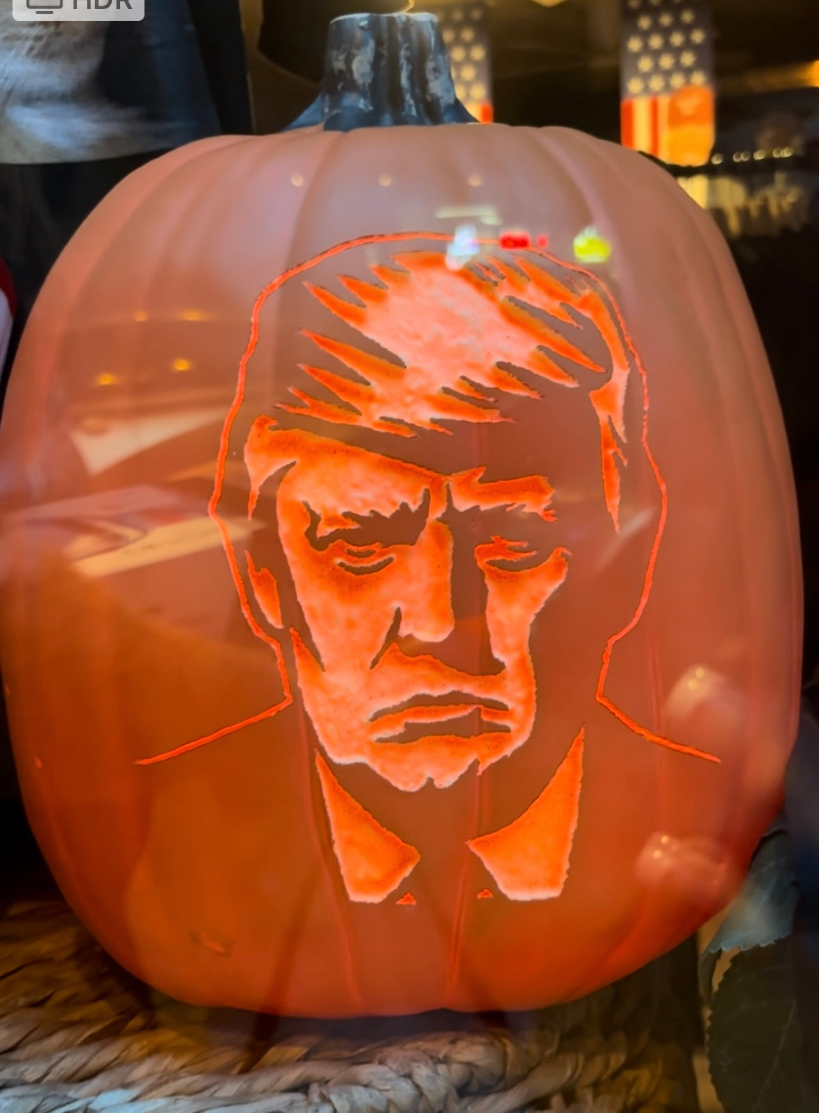 HALLOWEEN TRUMPKIN PUMPKIN DECOR