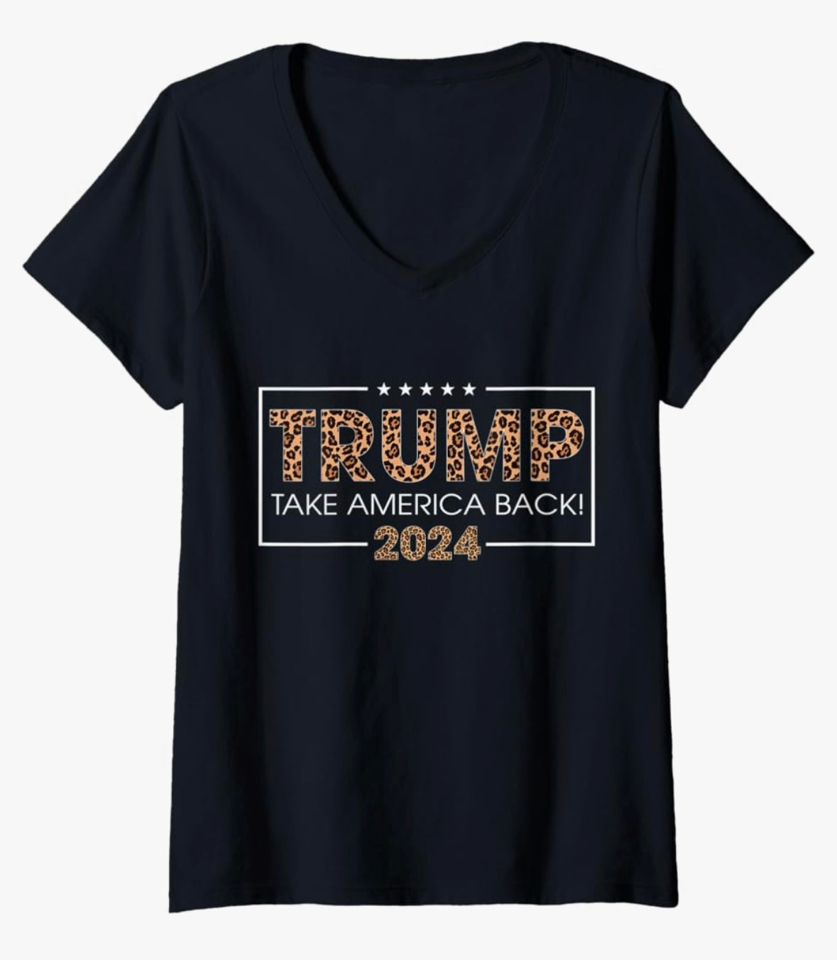 TRUMP 2024 Leopard Womens fit