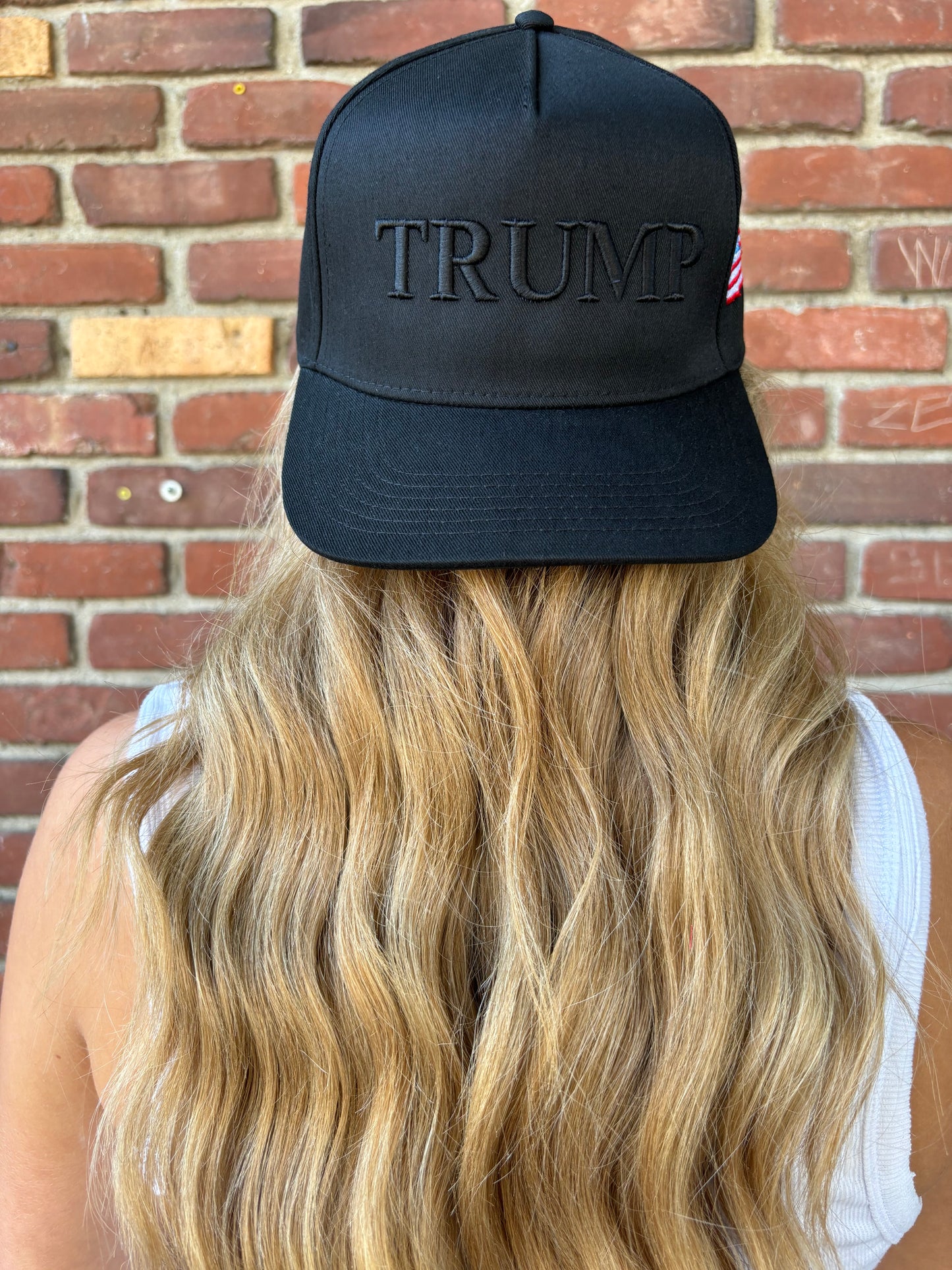 TRUMP BLACK ON BLACK Hat