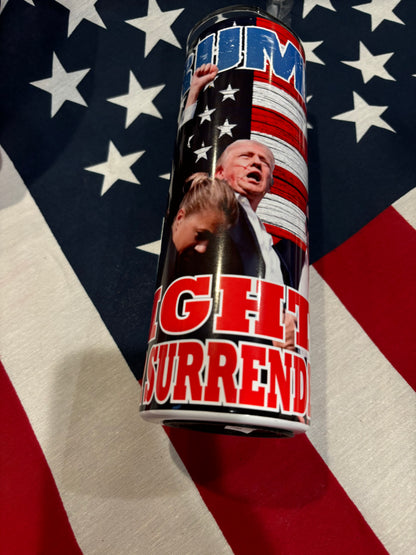 FIGHT TRUMP TUMBLER CUP